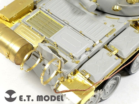 E.T.モデル E35-057 1/35 ロシア T-62 1972年型 ベーシックセット(トランぺッター 00377用） エッチングパーツ