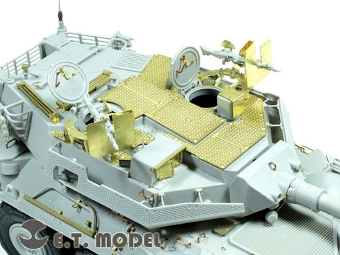 E.T.モデル E35-061 1/35 イタリア B1 チェンタウロ 後期型(サードシリーズ) 機関銃(トランぺッター 00388用） エッチングパーツ