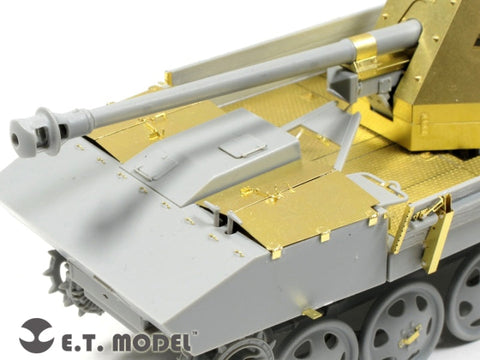 E.T.モデル E35-070 1/35 WWII ドイツ 7.5cm Pak 40/4 RSO搭載型(ドラゴン 6640用） エッチングパーツ