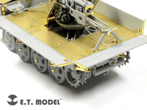 E.T.モデル E35-070 1/35 WWII ドイツ 7.5cm Pak 40/4 RSO搭載型(ドラゴン 6640用） エッチングパーツ