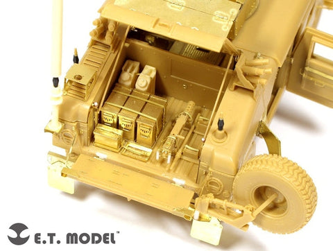 E.T.モデル E35-074 1/35 アメリカ陸軍 M1114 ハンヴィー ベーシックセット(ブロンコ用） エッチングパーツ