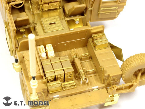 E.T.モデル E35-074 1/35 アメリカ陸軍 M1114 ハンヴィー ベーシックセット(ブロンコ用） エッチングパーツ