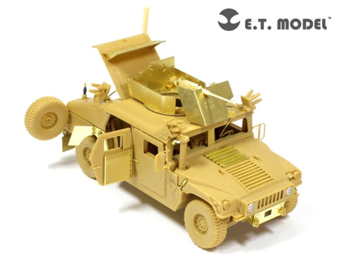 E.T.モデル E35-074 1/35 アメリカ陸軍 M1114 ハンヴィー ベーシックセット(ブロンコ用） エッチングパーツ