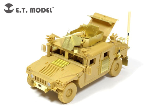 E.T.モデル E35-074 1/35 アメリカ陸軍 M1114 ハンヴィー ベーシックセット(ブロンコ用） エッチングパーツ