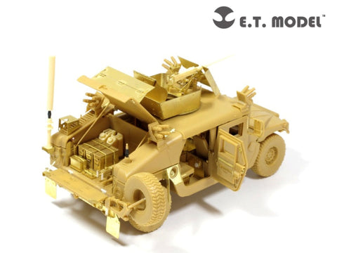 E.T.モデル E35-074 1/35 アメリカ陸軍 M1114 ハンヴィー ベーシックセット(ブロンコ用） エッチングパーツ
