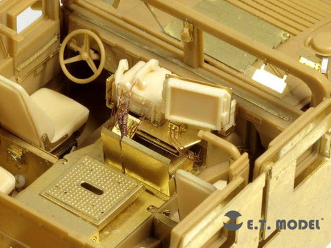 E.T.モデル E35-078 1/35 アメリカ陸軍 ハンヴィー GPS&無線機ユニット(ブロンコ用） エッチングパーツ