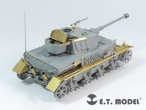 E.T.モデル E35-089 1/35 WWII ドイツ IV号戦車 J型 ベーシックセット(ドラゴン/スマートキット用） エッチングパーツ