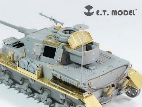 E.T.モデル E35-089 1/35 WWII ドイツ IV号戦車 J型 ベーシックセット(ドラゴン/スマートキット用） エッチングパーツ