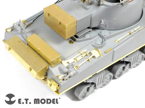 E.T.モデル E35-092 1/35 WWII ブリティッシュシャーマン IC ファイアフライ ハイブリッド(ドラゴン 6228用） エッチングパーツ