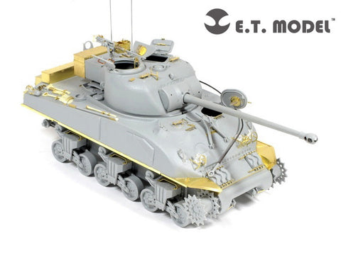 E.T.モデル E35-092 1/35 WWII ブリティッシュシャーマン IC ファイアフライ ハイブリッド(ドラゴン 6228用） エッチングパーツ