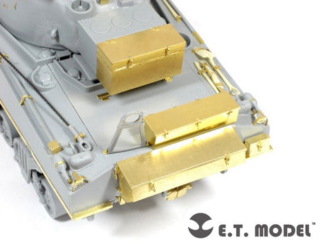 E.T.モデル E35-092 1/35 WWII ブリティッシュシャーマン IC ファイアフライ ハイブリッド(ドラゴン 6228用） エッチングパーツ