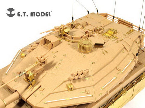 E.T.モデル E35-097 1/35 イスラエル国防軍 メルカバ Mk.IV LIC ベーシックセット(アカデミー 13227用） エッチングパーツ