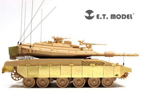E.T.モデル E35-098 1/35 イスラエル国防軍 メルカバ Mk.IV LIC サイドスカート(アカデミー 13227用） エッチングパーツ