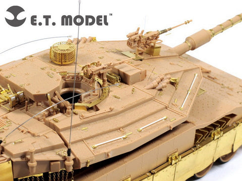 E.T.モデル E35-101 1/35 イスラエル国防軍 メルカバ Mk.IVベーシックセット(ホビーボス 82429用） エッチングパーツ