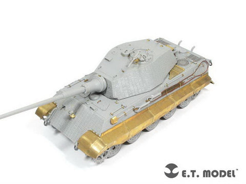 E.T.モデル E35-102 1/35 WWII ドイツ キングタイガー(ヘンシェル砲塔)(ドラゴン用） エッチングパーツ