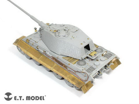 E.T.モデル E35-102 1/35 WWII ドイツ キングタイガー(ヘンシェル砲塔)(ドラゴン用） エッチングパーツ