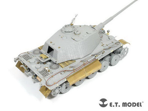 E.T.モデル E35-102 1/35 WWII ドイツ キングタイガー(ヘンシェル砲塔)(ドラゴン用） エッチングパーツ