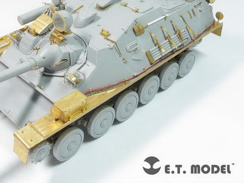 E.T.モデル E35-108 1/35 ロシア ASU-85 空挺自走砲 フェンダー(トランぺッター 用） エッチングパーツ