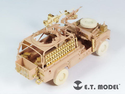 E.T.モデル E35-109 1/35 ディフェンダーXD ウルフW.M.I.K(ホビーボス 82446用） エッチングパーツ