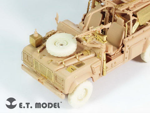 E.T.モデル E35-109 1/35 ディフェンダーXD ウルフW.M.I.K(ホビーボス 82446用） エッチングパーツ