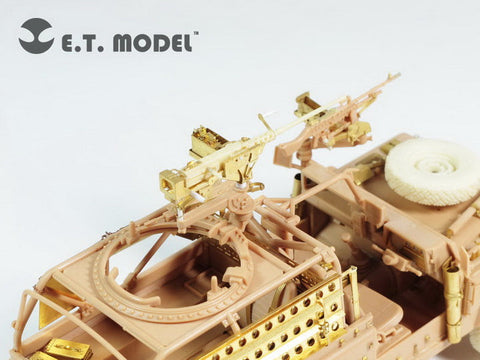E.T.モデル E35-109 1/35 ディフェンダーXD ウルフW.M.I.K(ホビーボス 82446用） エッチングパーツ