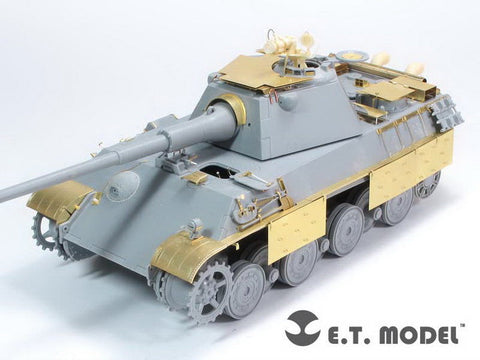 E.T.モデル E35-117 1/35 WWII ドイツ パンサー II(ドラゴン/スマートキット用） エッチングパーツ