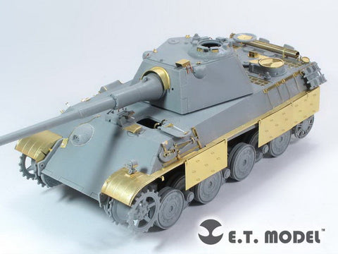 E.T.モデル E35-117 1/35 WWII ドイツ パンサー II(ドラゴン/スマートキット用） エッチングパーツ