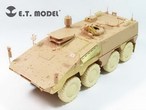 E.T.モデル E35-119 1/35 現用ドイツ ボクサーMRAV(ホビーボス 82480用） エッチングパーツ