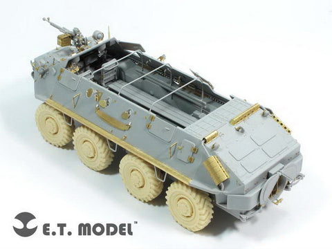 E.T.モデル E35-120 1/35 ロシア BTR-60P 兵員輸送車(トランぺッター 01542用） エッチングパーツ