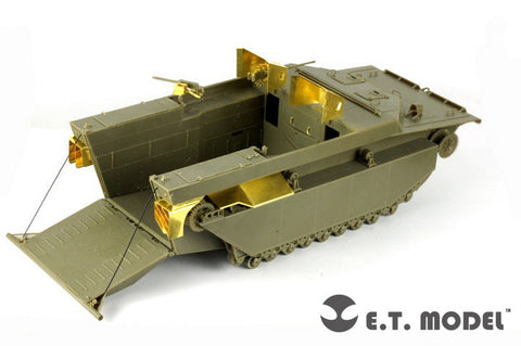 E.T.モデル E35-121 1/35 WWII アメリカ ウォーターバッファロー LVT-4(初期型)(AFV 35205用） エッチングパーツ
