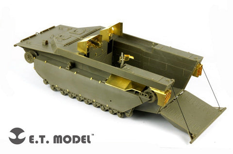E.T.モデル E35-121 1/35 WWII アメリカ ウォーターバッファロー LVT-4(初期型)(AFV 35205用） エッチングパーツ