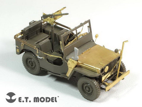 E.T.モデル E35-126 1/35 WWIIアメリカ ウィリスMB ジープ(タミヤ 35219用） エッチングパーツ