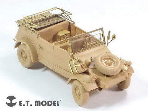 E.T.モデル E35-129 1/35 WWII ドイツ キューベルワーゲンType 82(タミヤ 用） エッチングパーツ