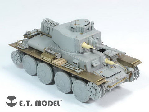 E.T.モデル E35-130 1/35 WWII ドイツ 38(t)戦車G型 ベーシックセット(ドラゴン 6290用） エッチングパーツ