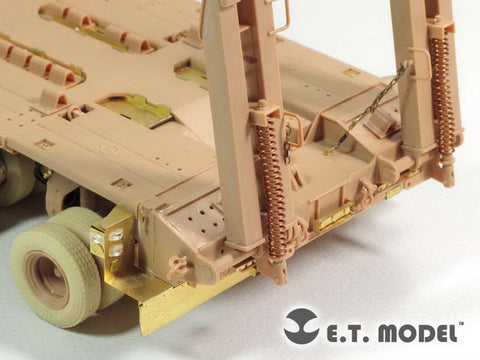 E.T.モデル E35-133 1/35 現用アメリカ M1000 重量物運搬用トレーラー(ホビーボス 85502用） エッチングパーツ