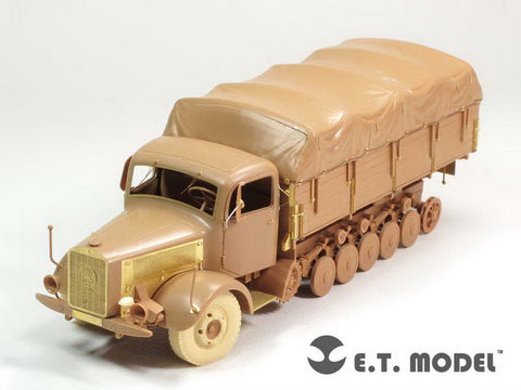 E.T.モデル E35-135 1/35 WWII ドイツ ヘビーハーフトラック L4500R マウルティア(ズベズダ 3603用） エッチングパーツ
