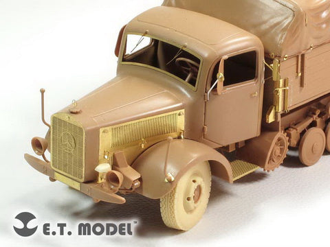 E.T.モデル E35-135 1/35 WWII ドイツ ヘビーハーフトラック L4500R マウルティア(ズベズダ 3603用） エッチングパーツ
