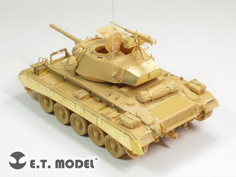 E.T.モデル E35-136 1/35 WWIIアメリカ M-24チャーフィー軽戦車(初期型)(ブロンコ 35069用） エッチングパーツ