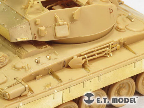 E.T.モデル E35-136 1/35 WWIIアメリカ M-24チャーフィー軽戦車(初期型)(ブロンコ 35069用） エッチングパーツ