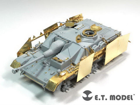 E.T.モデル E35-137 1/35 WWII ドイツ IV号突撃砲(後期型) ベーシックセット(ドラゴン/スマートキット用） エッチングパーツ