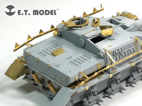 E.T.モデル E35-137 1/35 WWII ドイツ IV号突撃砲(後期型) ベーシックセット(ドラゴン/スマートキット用） エッチングパーツ