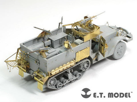 E.T.モデル E35-144 1/35 WWIIアメリカ M2A1 ハーフトラック(ドラゴン 6329用） エッチングパーツ
