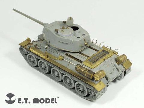 E.T.モデル E35-146 1/35 WWII ソビエト T-34/85 ベーシックセット(ドラゴン用） エッチングパーツ