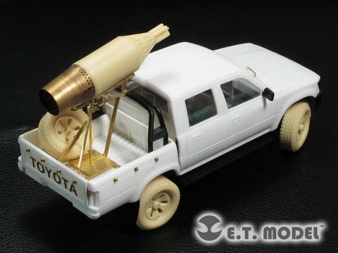 E.T.モデル E35-154 1/35 現用 ピックアップ用ロケットランチャー(モンモデル VS-001用） エッチングパーツ