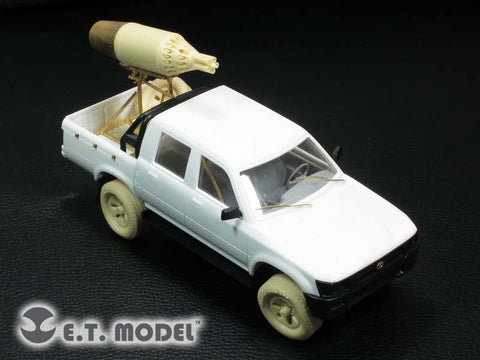 E.T.モデル E35-154 1/35 現用 ピックアップ用ロケットランチャー(モンモデル VS-001用） エッチングパーツ