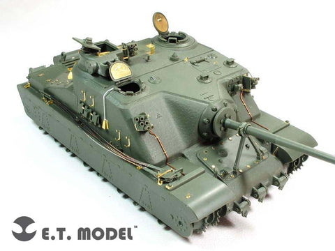E.T.モデル E35-156 1/35 WWIIイギリス A39 トータス(モンモデル TS-002用） エッチングパーツ