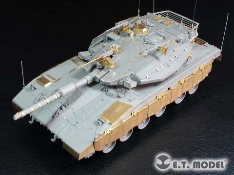 E.T.モデル E35-158 1/35 イスラエル国防軍 メルカバ Mk.3D ベーシックセット(モンモデル TS-001用） エッチングパーツ
