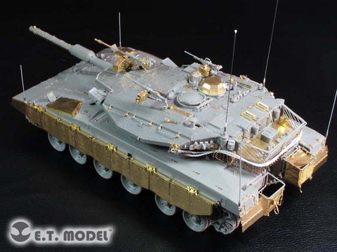 E.T.モデル E35-158 1/35 イスラエル国防軍 メルカバ Mk.3D ベーシックセット(モンモデル TS-001用） エッチングパーツ
