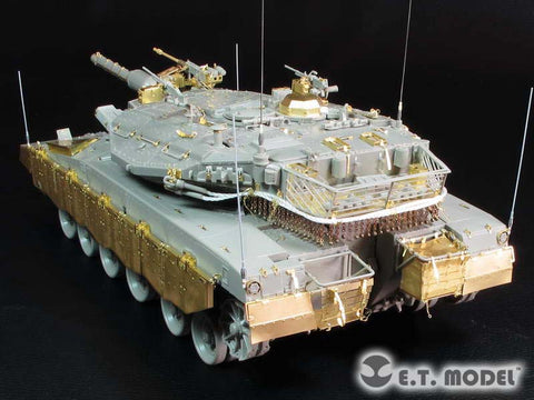 E.T.モデル E35-158 1/35 イスラエル国防軍 メルカバ Mk.3D ベーシックセット(モンモデル TS-001用） エッチングパーツ