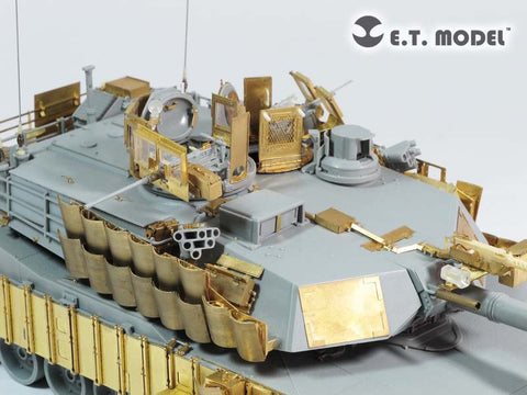 E.T.モデル E35-161 1/35 現用アメリカ M1A2 SEP TUSK II 主力戦車(ドラゴン 3536用） エッチングパーツ